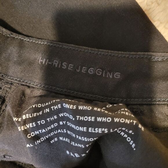 American Eagle Outfitters Black Jeggings - Picture 6 of 7